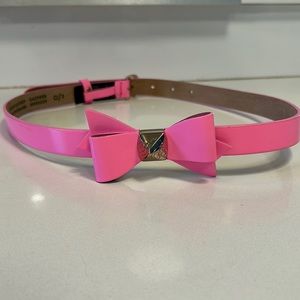 TED BAKER patent leather belt. Size 0/1